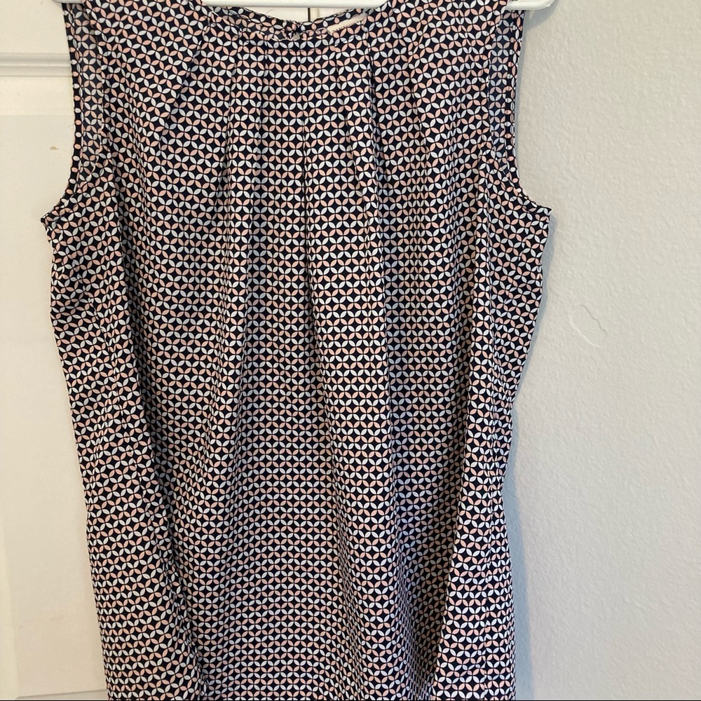 Multi Colored Rayon Tank Top